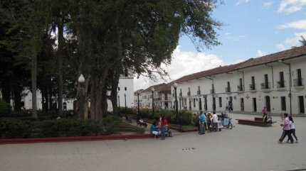 Plaza in Popayán