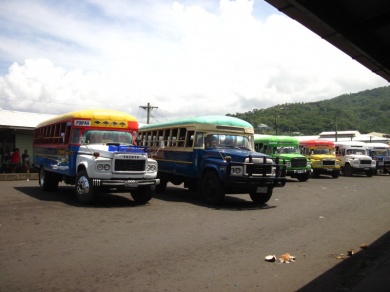 Busplatz in Apia