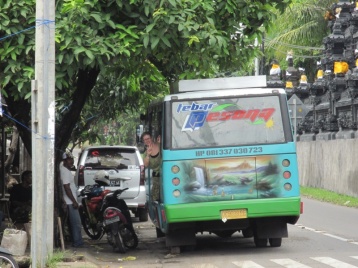 Unser Bus nach Ubud
