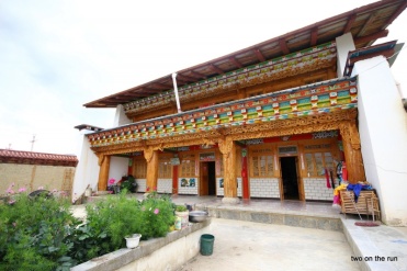 typisches tibetanisches Haus