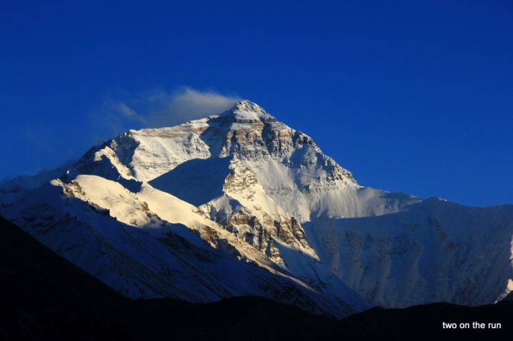 Mt. Everest vom Basecamp aus