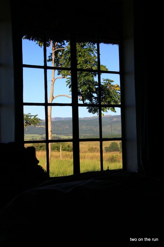 Swaziland - Blick aus dem Fenster unseres Häuschens