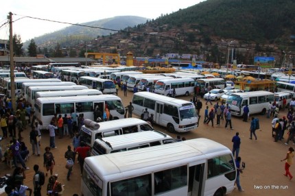Ein bisschen afrikanischer - Busstation Kigali